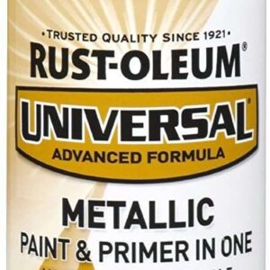 rust oleum universal spray paint soft iron flat metallic 11 oz spray
