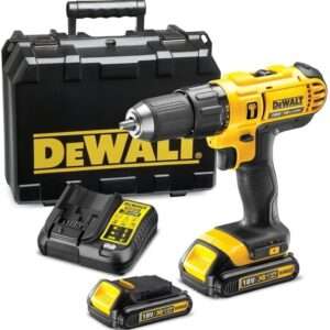 dewalt 18v li ion cordless compact hammer drill driver yellowblack 13mm dcd776s2 b5