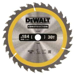 dewalt circular saw blade 184mm