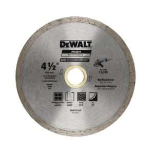 dewalt continuous ceramic tile cutting diamond blade 115mm