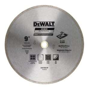 dewalt continuous ceramic tile cutting diamond blade 230mm