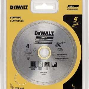 dewalt continuous diamond blade 105mm