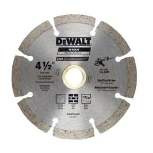 dewalt segmented diamond blade 115mm