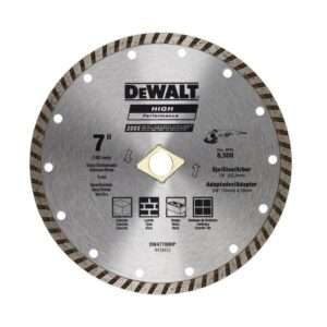dewalt turbo concrete cutting diamond blade 180mm