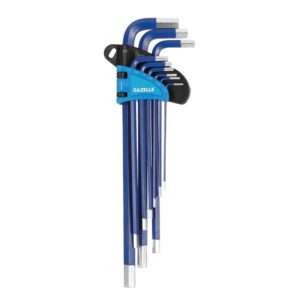 gazelle 9pcs arm imperial hex key set blue