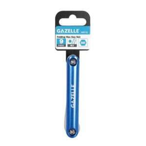 gazelle folding 9pcs hex key set