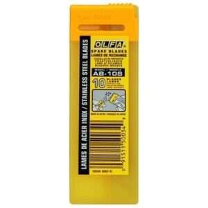 olfa ab 10s 9mm spare blades 10pcs
