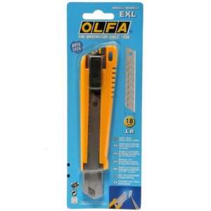 olfa exl auto lock heavy duty cutter 18mm