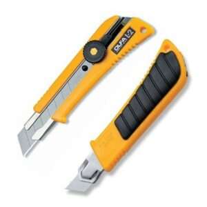 olfa heavy duty cutter with anti slip rubber grip