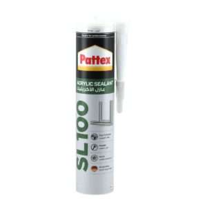 pattex sl100 acrylic sealant white 280ml