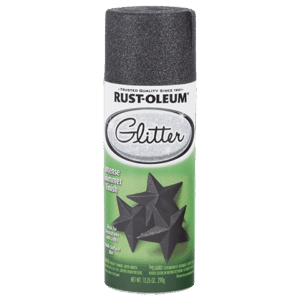 rust oleum specialty midnight black glitter 1025 oz spray