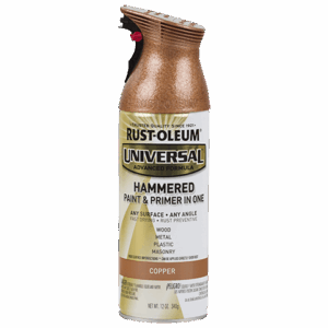rust oleum universal spray paint copper hammered 12 oz spray