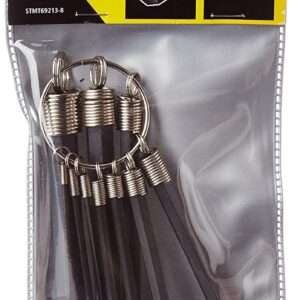 stanley 10 pieces hex key set ring