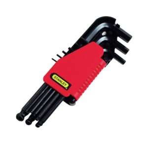 stanley 9pc ball hex key set