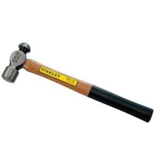 stanley wood handle ball pein hammer 8 oz