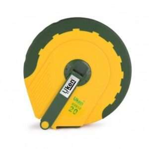 uken measuring tape close type fiber 20m 13mm