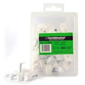 terminator cable clip 14mm 50 pcs