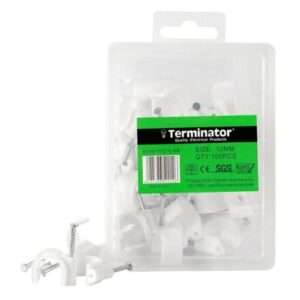 terminator cable clips 12mm 100 pcs