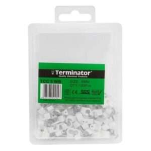 terminator cable clips 5mm 100pcs