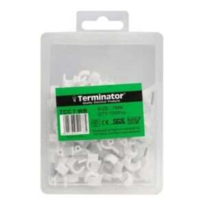 terminator cable clips 7mm 100pcs