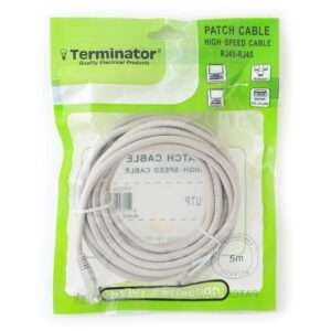 terminator patch cord cable cat6 5m