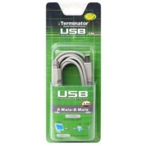 terminator usb cable am bm 3m