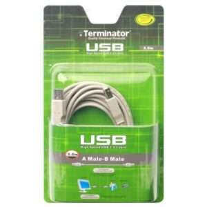 terminator usb cable am bm 5m