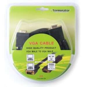 terminator vga male to vga male cable