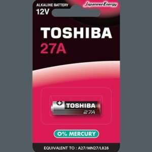 toshiba 27a alkaline battery 12v
