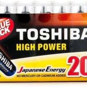 toshiba high power aaa 20 pcs