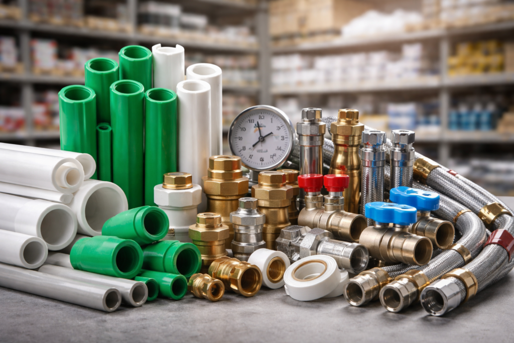 plumbing materials suppliers abu dhabi
